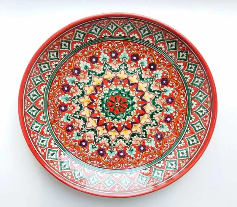 Узбекские тарелки для плова. Тарелка для плова. Узбекская посуда для плова. Узбекская тарелка для плова. Большое блюдо для плова.