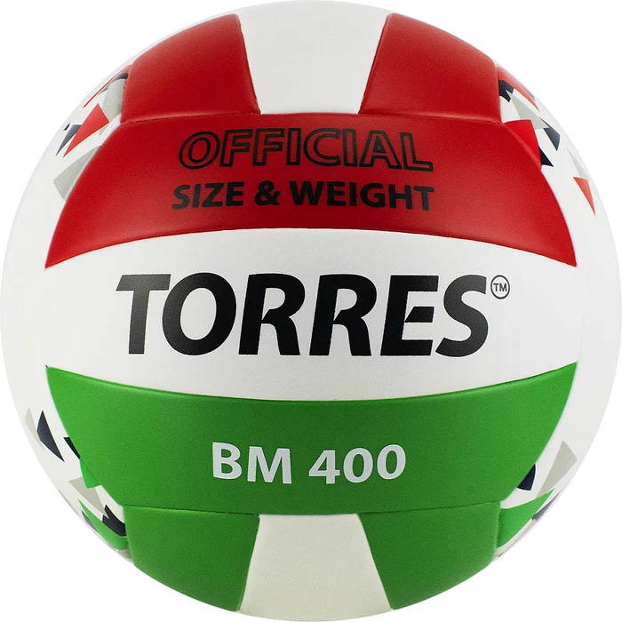 Мяч вол. TORRES BM 400 синт кожа (ТПУ)