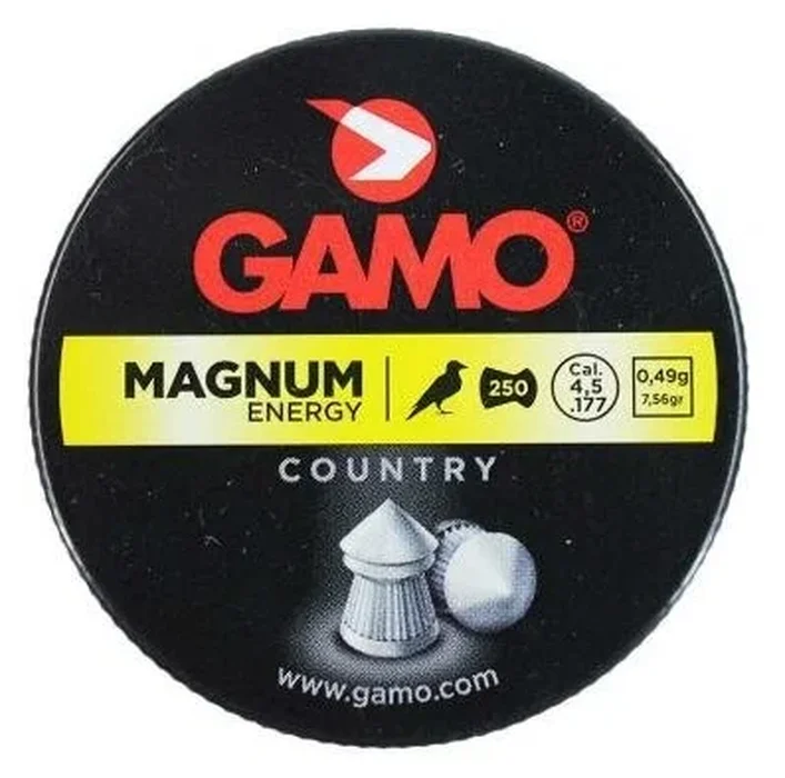 Пуля пн Gamo Magnum (250шт.) 0.49гр.