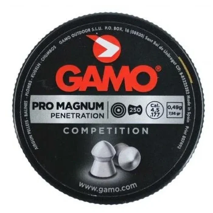 Пуля пн Gamo Pro Magnum (250шт.) 0.49гр.