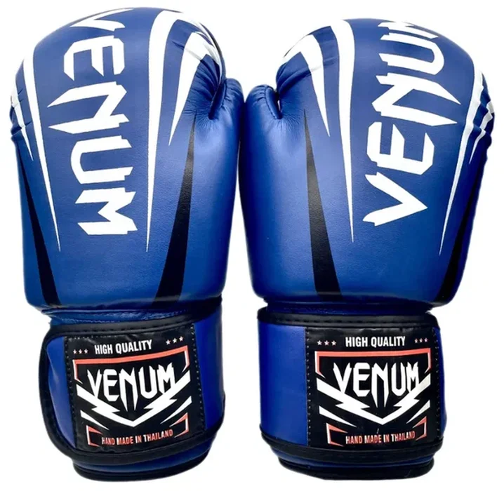 Перчатки бокс Venum кожа